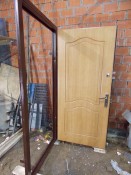 Входные металлические двери мдф внутри