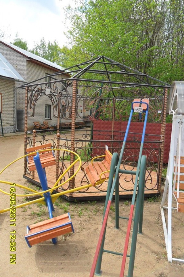 Кованые беседки на заказ