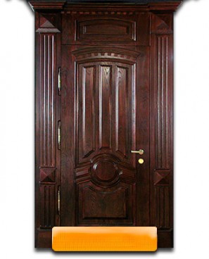 Массив дуба с двух сторон с декоративной обналичкой