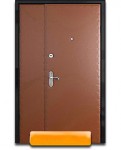 Тамбурная дверь с двух сторон винилискожа Тамбурная дверь с двух сторон винилискожа