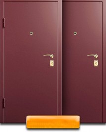 Покрас нитроэмаль (металл с двух сторон)