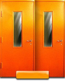 Порошковое напыление со стеклопакетом