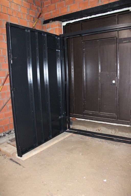 Распашные металлические ворота цена Домодедово 