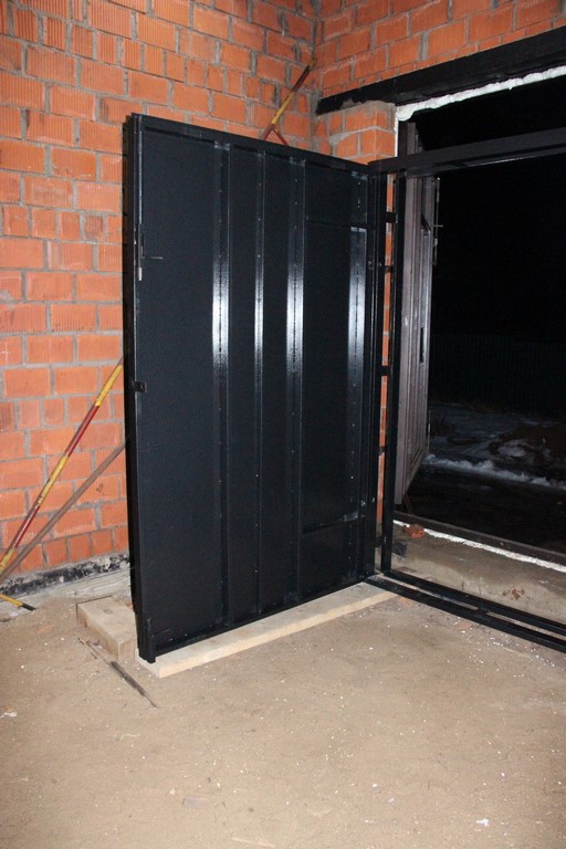 Ворота гаражные для не готового проема цена