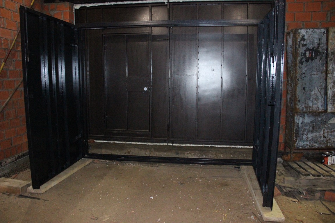 Недорогие ворота в гараж Домодедово Гаражные ворота под ключ Домодедово