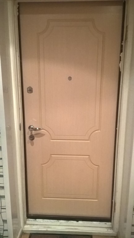Железные двери с мдф в квартиру Раменское 
