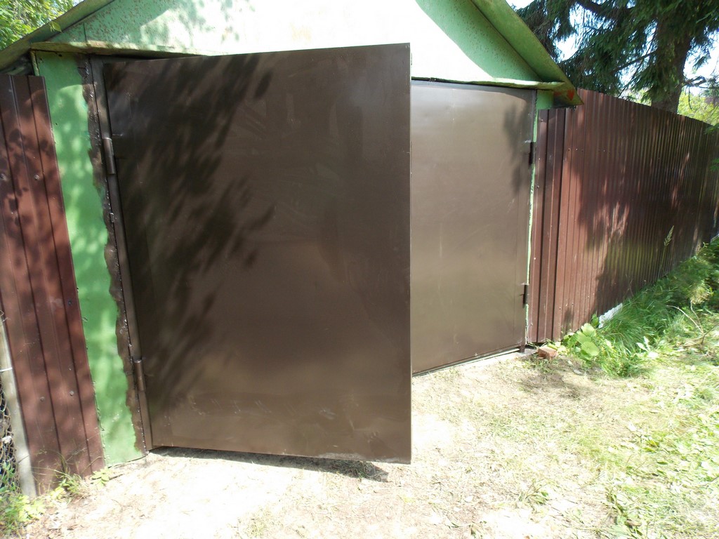 Сварные гаражные ворота Голицино