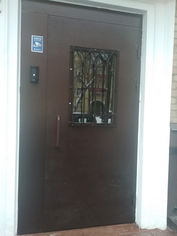 Изготовить металлическую дерь с порошковым напылением в Яхроме