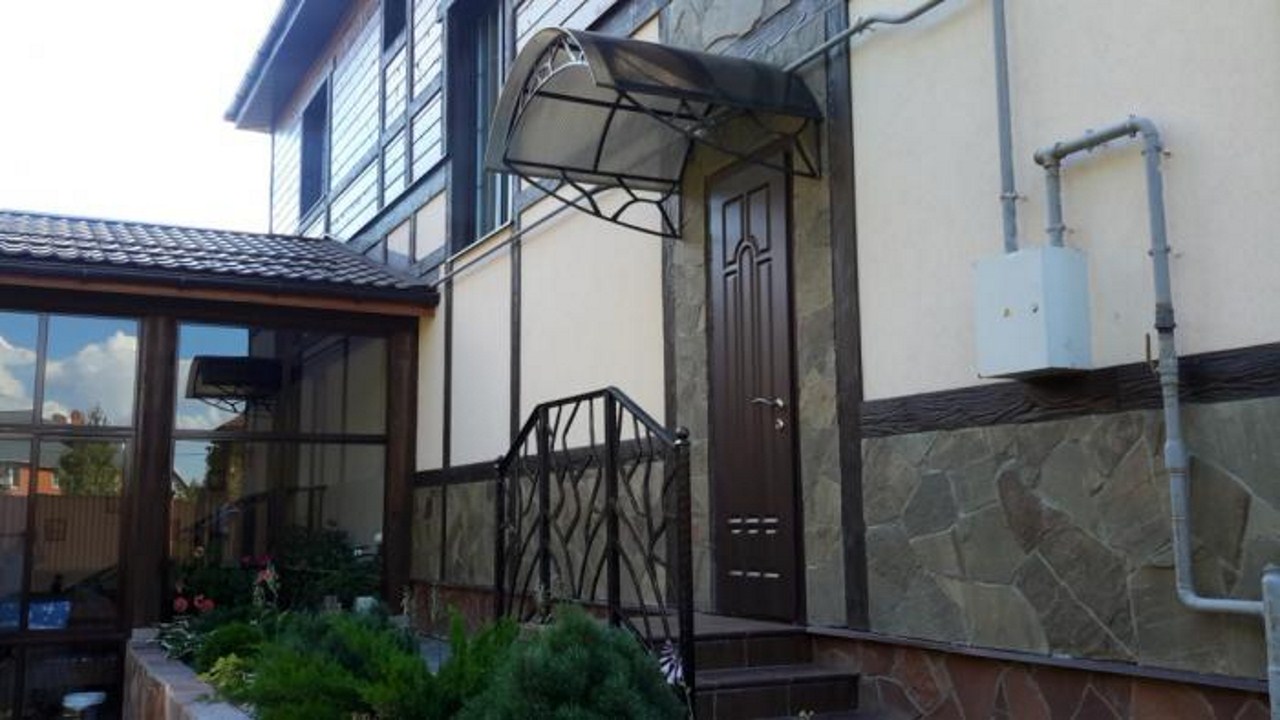 Козырьки двери перила