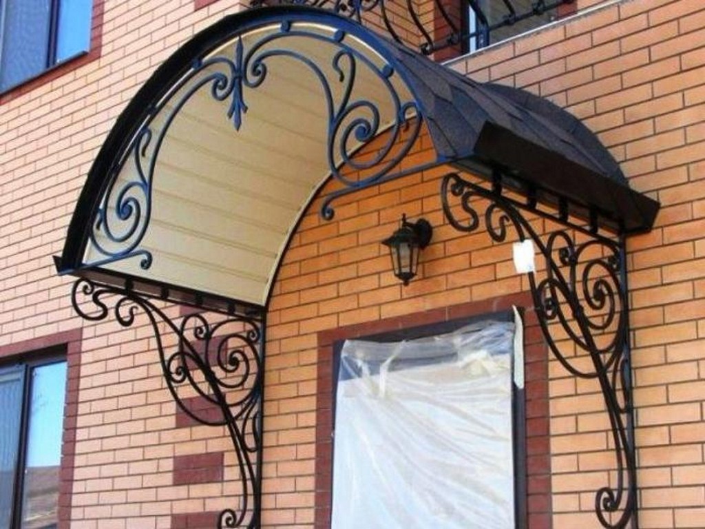 Арочный козырек