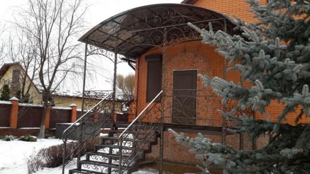 Кованое крыльцо